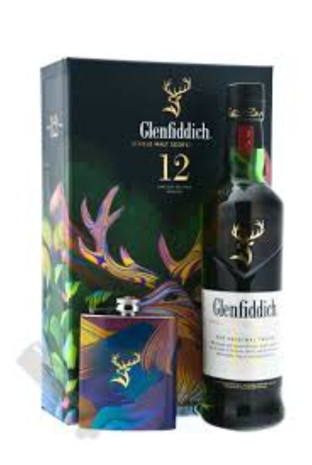 GLENRIDDICH 12YRS 750ML GIFT PACK